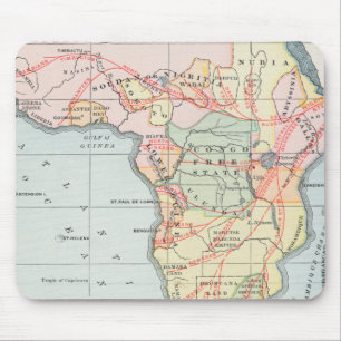 AFRIKA: KARTA 1894 MUSMATTA