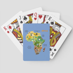 Afrika Karta Casinokort