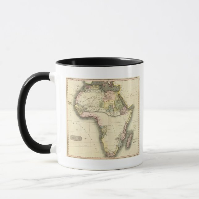 Afrika karta mugg (Vänster)