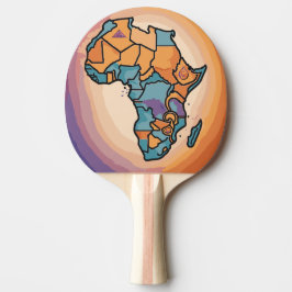 Afrika Karta Pingisracket