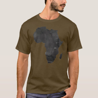 Afrika Karta Skriv ut African Karta Afrika Wall Ar T Shirt