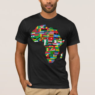 Afrika Karta T-Shirt