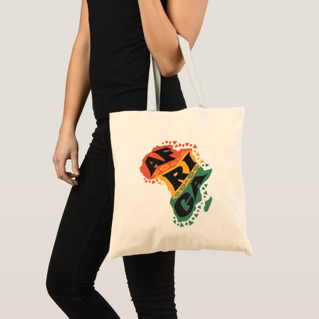 Afrika karta tygkasse (Framsida (produkt))