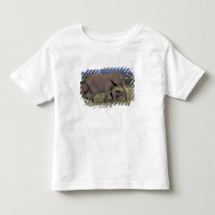 Afrika, Kenya, Amboseli National Park. Afrikansk 4 T-shirt
