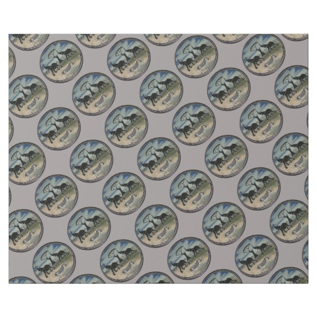 Afrika Kenya Benice Elegant Wildlife Presentpapper (Platt)