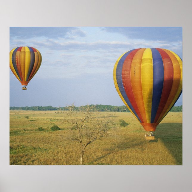 Afrika, Kenya, Masai Mara National Preserve Poster (Framsidan)