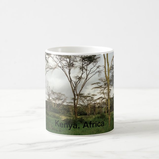 Afrika Kenya vild mark Kaffemugg (Center)