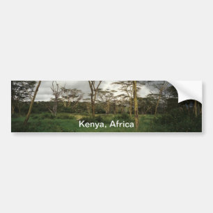 Afrika Kenyas vild Bildekal