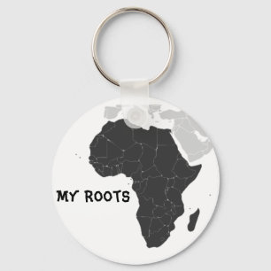 Afrika - kontinuerlig nyckelring