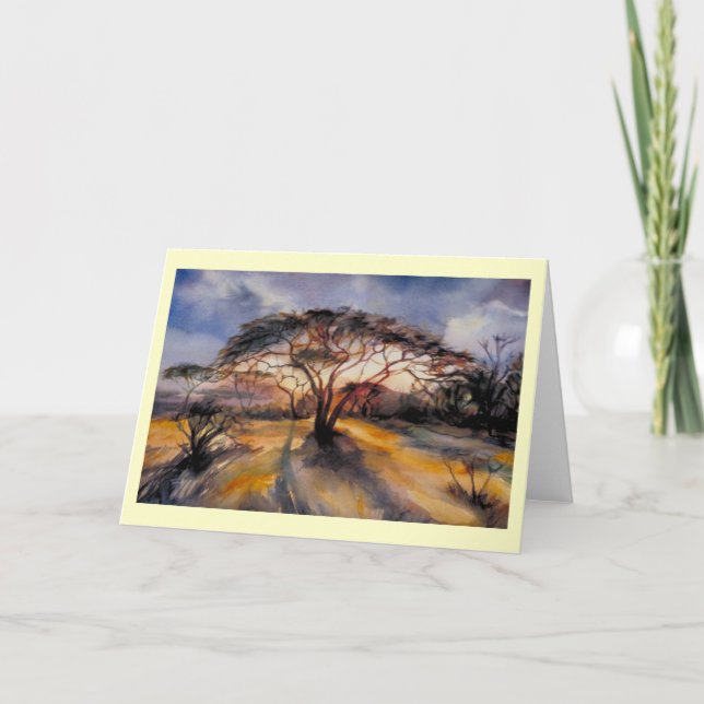 Afrika Kort (Framsida)