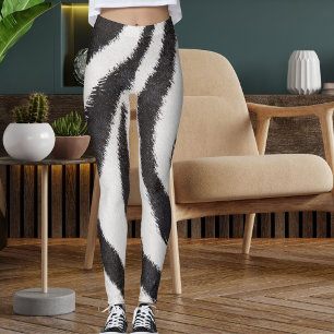 Afrika Kvinnor Vild Natur Sportig Vardaglig Stil Leggings