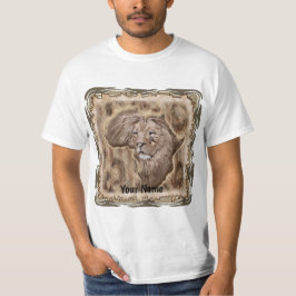 Afrika Lejon Karta t-shirt