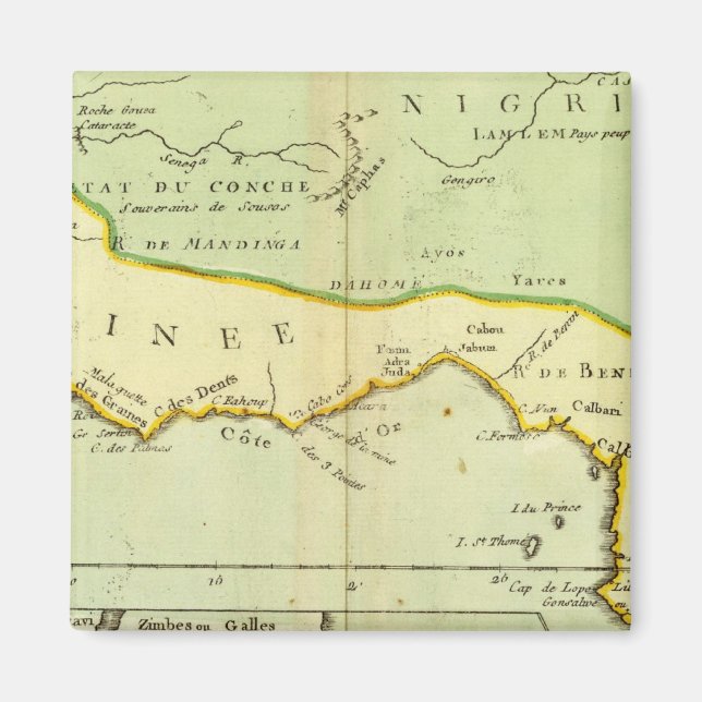 Afrika, Madagaskar Magnet (Framsidan)