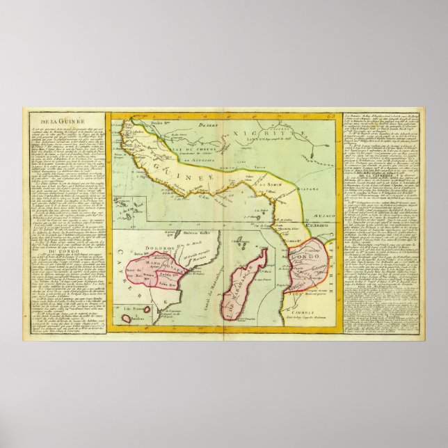 Afrika, Madagaskar Poster (Framsidan)