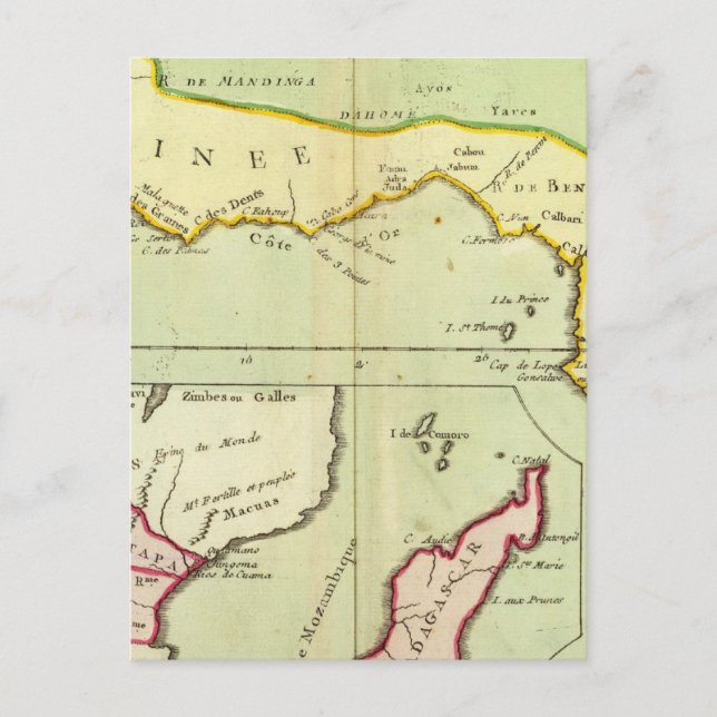 Afrika, Madagaskar Vykort (Framsida)