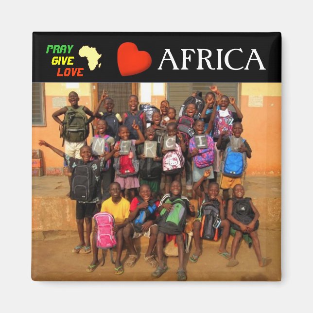Afrika Magnet (Framsidan)