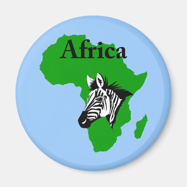 Afrika Magnet (Framsidan)