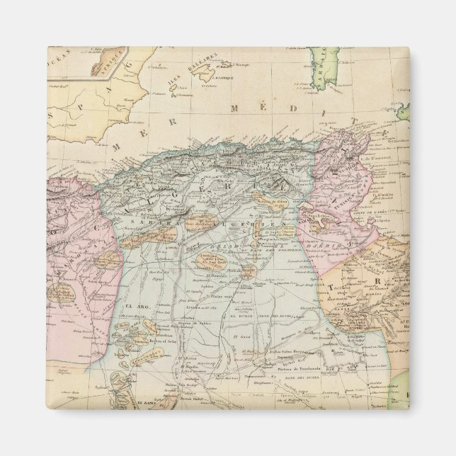 Afrika, Marocko Magnet (Framsidan)