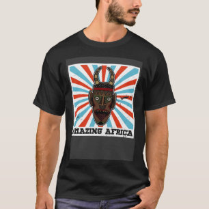 Afrika Mask African Afro History Reggae Melanin 3 T Shirt