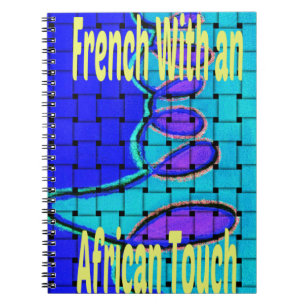 Afrika med Fransk Touch Anteckningsbok