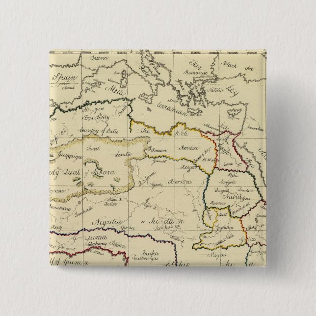 Afrika, Medelhavsområdet Knapp (Framsida)