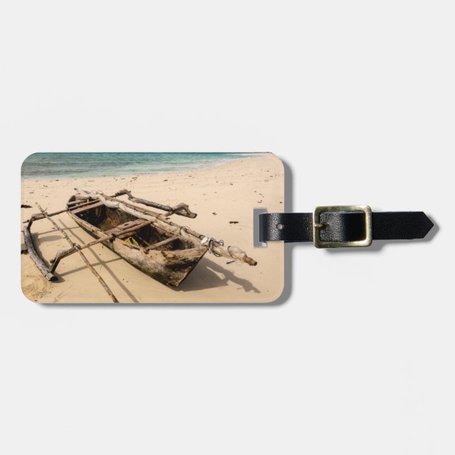 Afrika, Moçambique, Mogundula Island Bagagebricka (Horisontell Framsida)