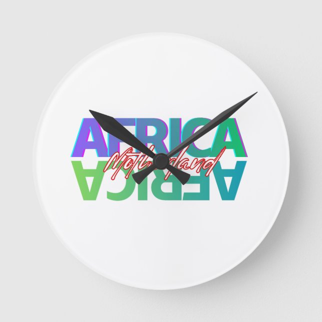 AFRIKA: Moderland - Väggur (Framsida)