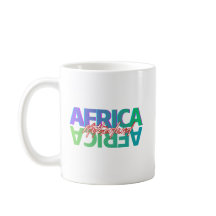 AFRIKA: Moderlandet – Vit Blank Mugg