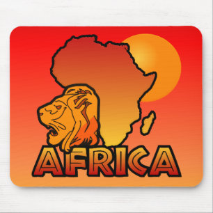 Afrika mousserande musmatta