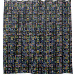 Afrika Mudcloth mönster abstrakt modern art 1