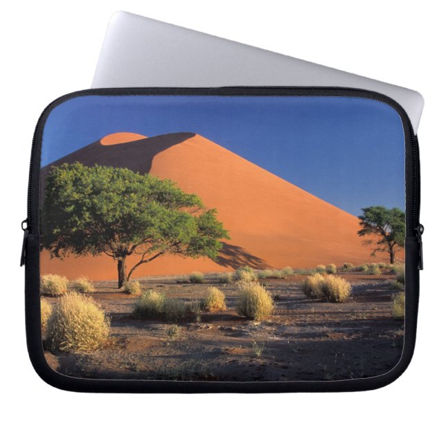 Afrika, Namibia, Namib-Naumán Park, Sossosvlei Laptop Sleeve (Framsidan)