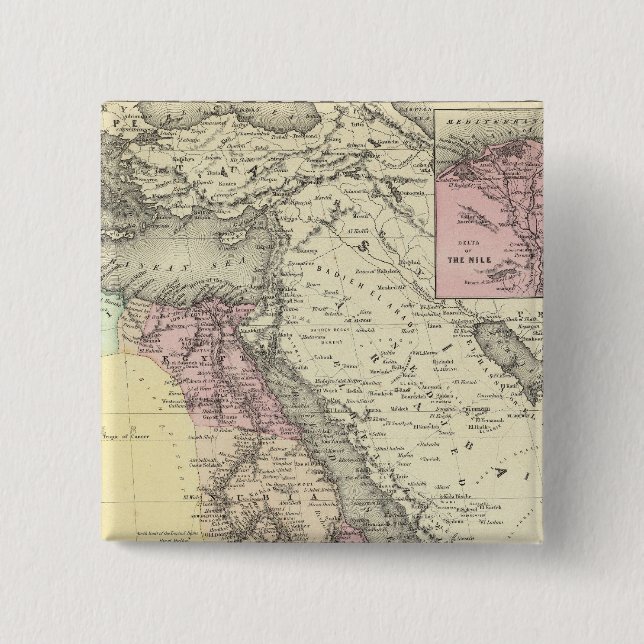 Afrika Norra Östran Lakan Knapp (Framsida)