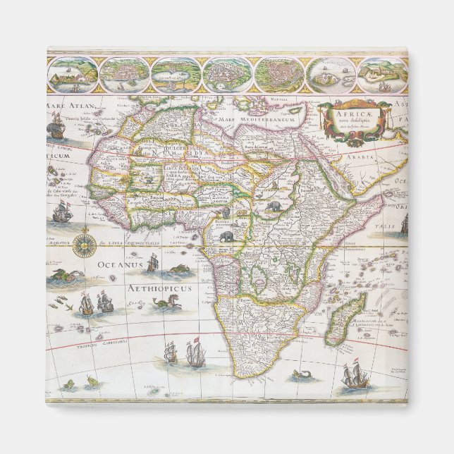 Afrika Nova, 1617 Magnet (Framsidan)