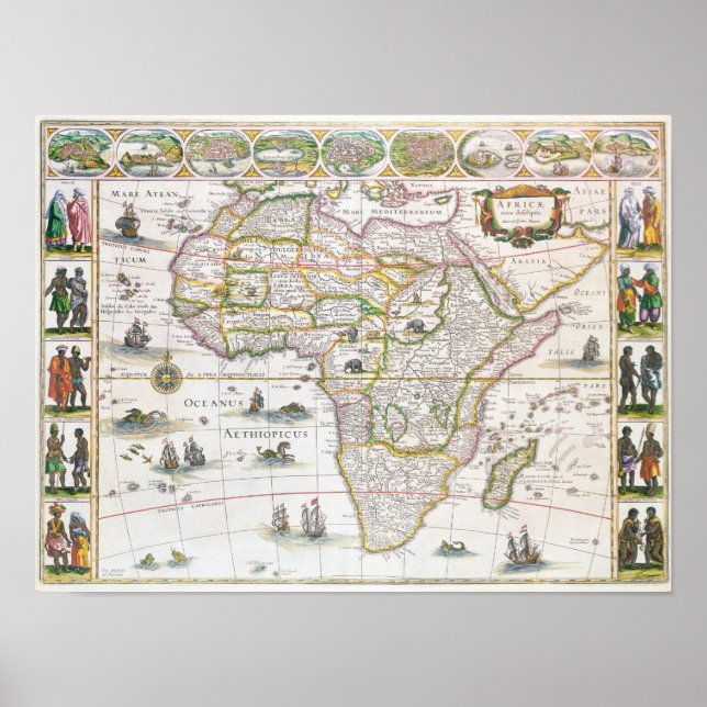 Afrika Nova, 1617 Poster (Framsidan)