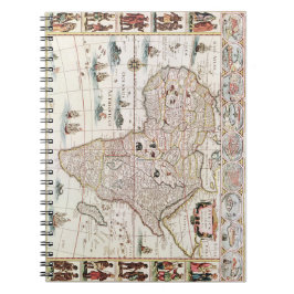 Afrika nova, beskrivning (1690) av Willem Janszoon Anteckningsbok