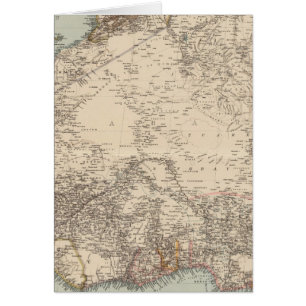 Afrika NW Hälsningskort