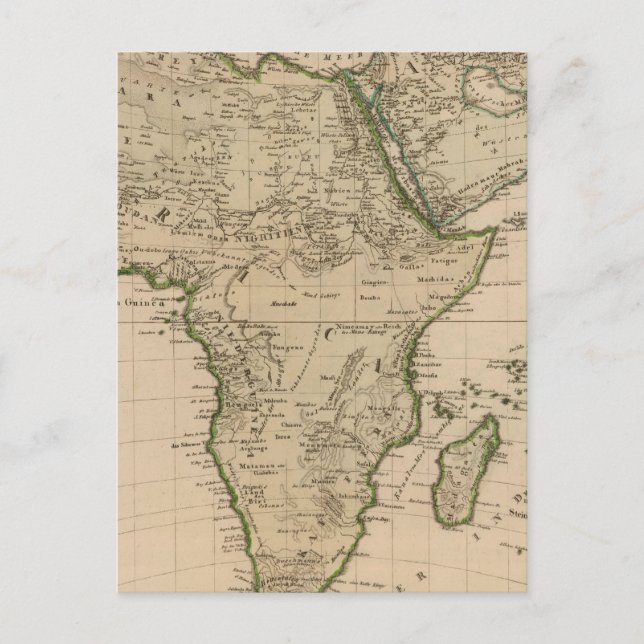 Afrika och Asien Vykort (Framsida)