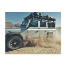 Afrika Överlandning 4x4 Sand Dunes Road Resa