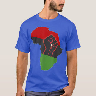 Afrika PanAfrican American Decent Afrika Continen T Shirt