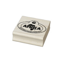 Afrika Passport Frimärke