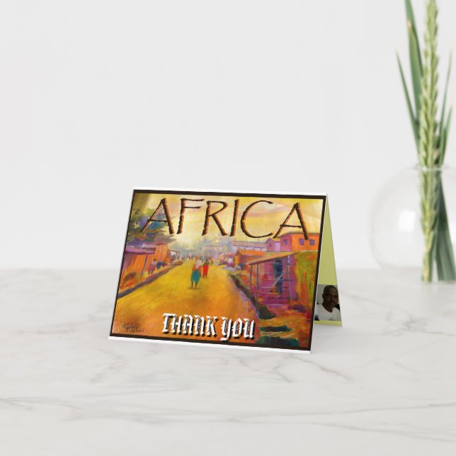 AFRIKA PER MOJISOLA A GBADAMOSI OKUBULE TACK KORT (Framsida)