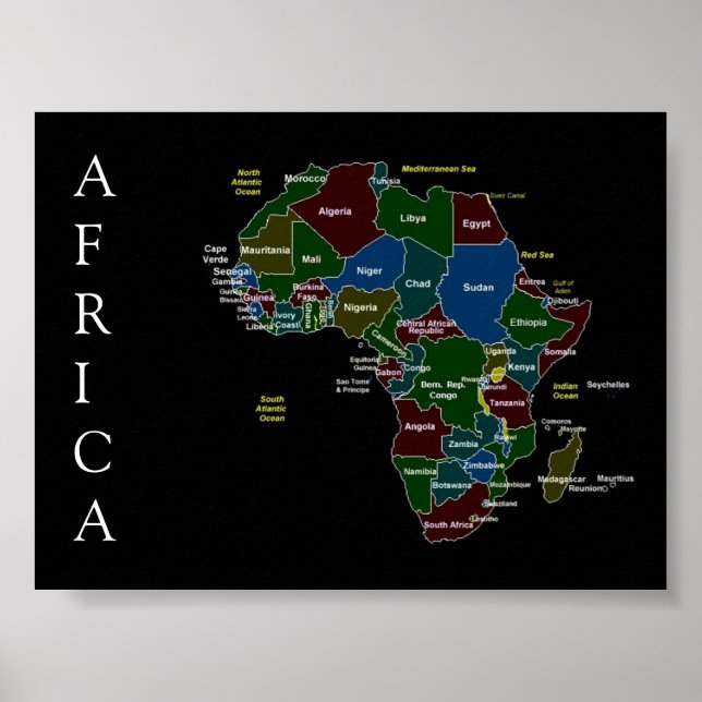 Afrika Poster (Framsidan)