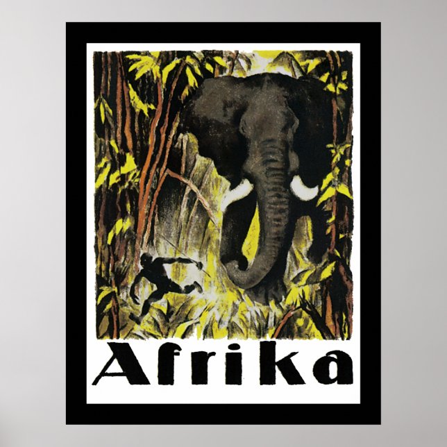 Afrika Poster (Framsidan)