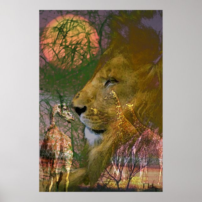 Afrika Poster (Framsidan)