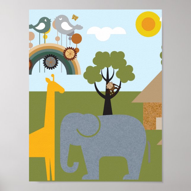 Afrika Poster (Framsidan)