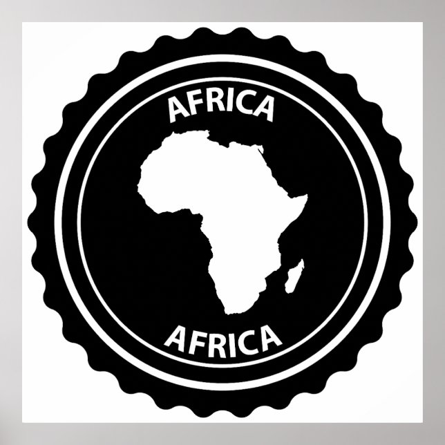 Afrika Poster (Framsidan)