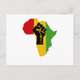 Afrika Power - Reggae Vykort