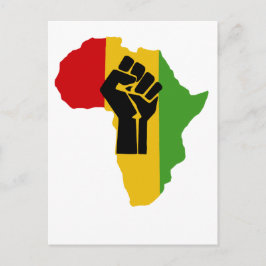 Afrika Power - Reggae Vykort
