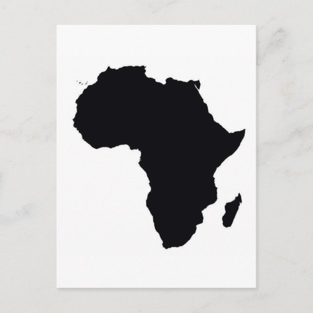 Afrika Proud Vykort (Framsida)