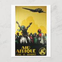 Afrika, resa med Luft, Vintage